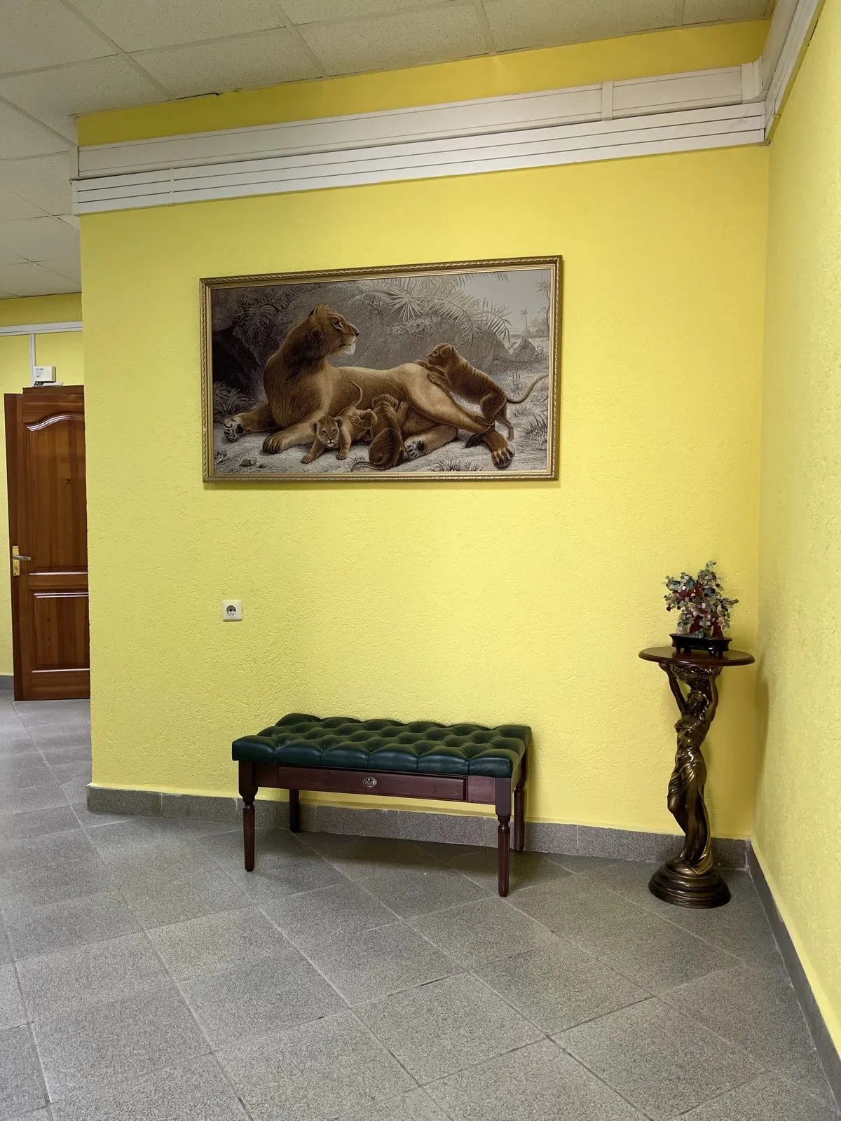 Общая зона пансионата